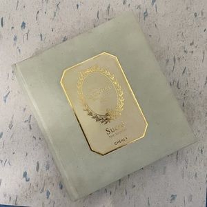 Suede Bound Lauduree Sucre Recipe Book - make your own fancy pastries!
